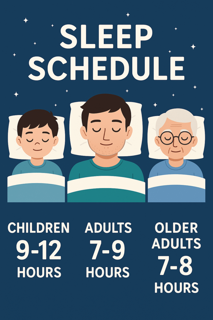 Sleep shedule